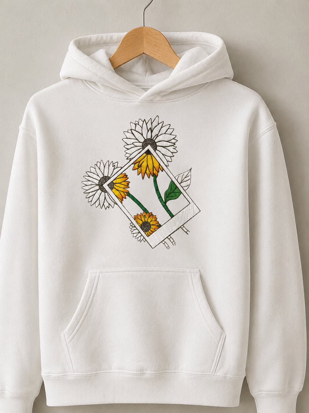 SUNFLOWER PHOTOGRAPH HOODIE