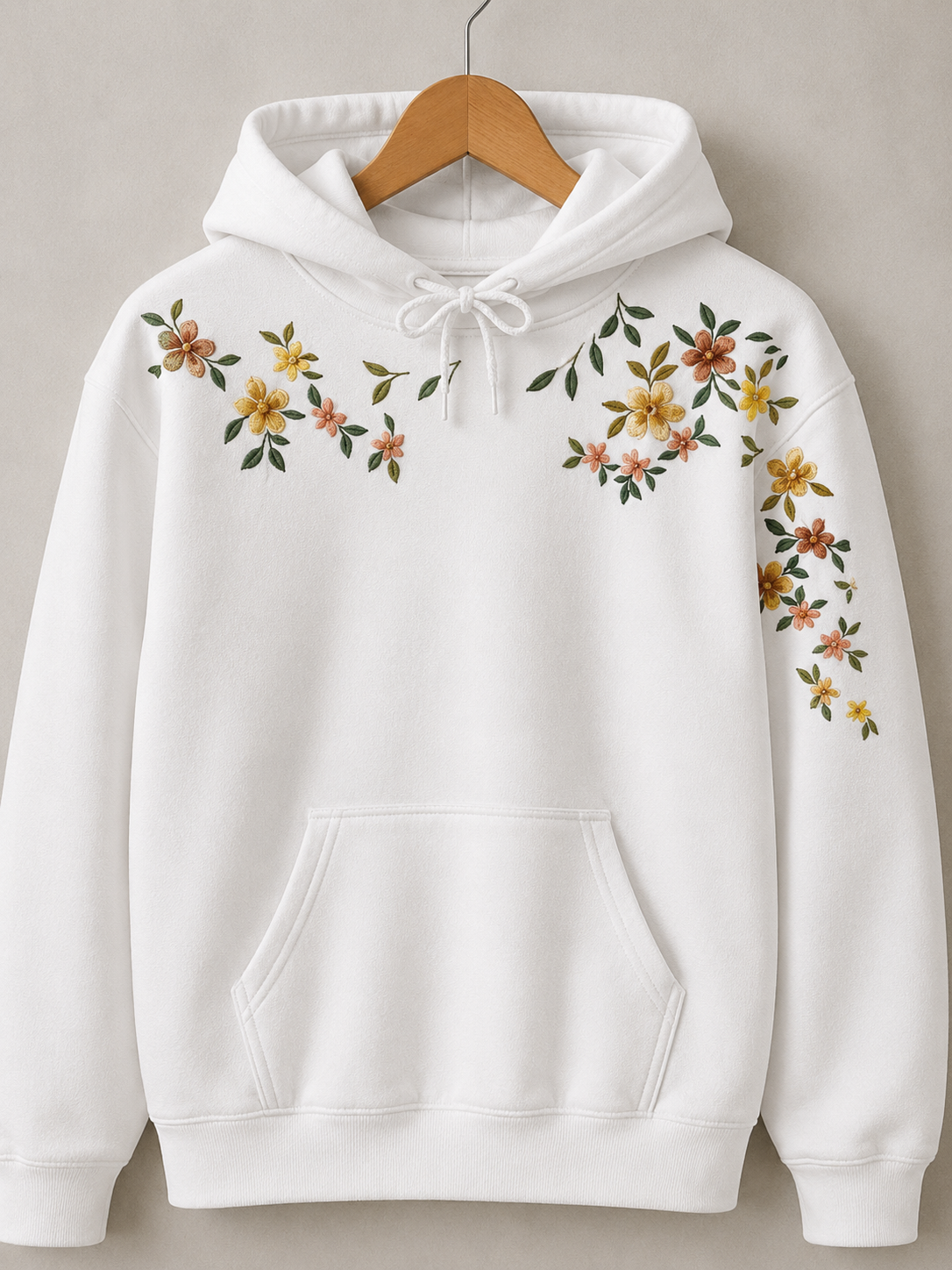 FLOWER GARLAND HOODIE